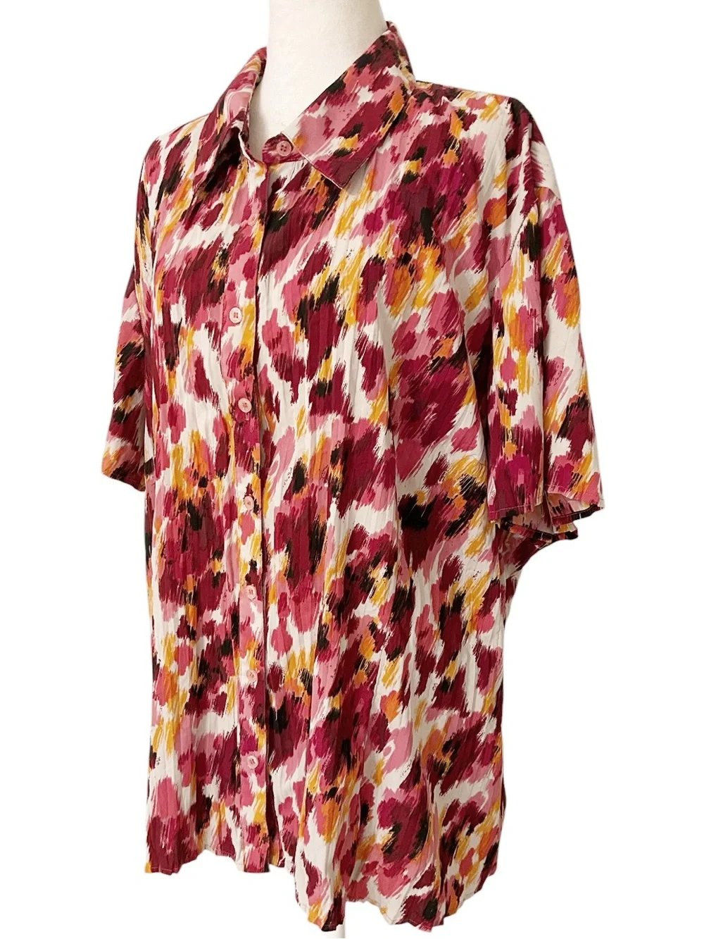 Fred David Women Button Up Blouse